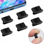 6 x Záslepka proti prachu pro USB-C Typ C smartphonu telefonu