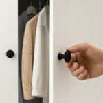 Nábytková úchytka s knoflíkem silny černá matná 10 ks 30 mm - Obrázek 4